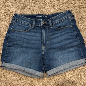 Old Navy Women's Dark Blue Jean Shorts